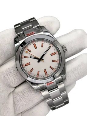 Luxury stainless steel men’s watch automatic mechanical